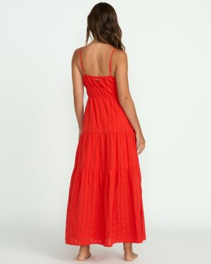 Red Aloha Maxi Dress – Red Aloha