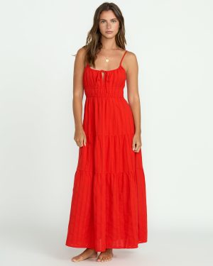 Red Aloha Maxi Dress – Red Aloha