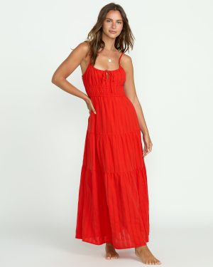 Red Aloha Maxi Dress – Red Aloha