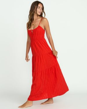 Red Aloha Maxi Dress – Red Aloha