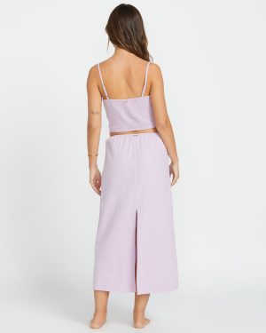 Keep It Simple Skirt – Amethyst Smoke