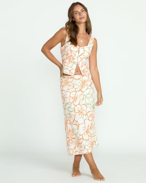 Keep It Simple Skirt – Salt Crystal