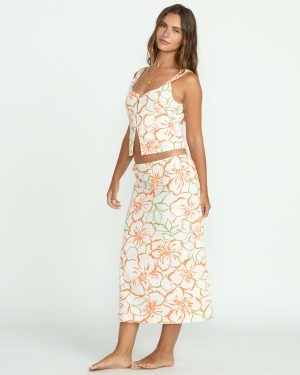 Keep It Simple Skirt – Salt Crystal