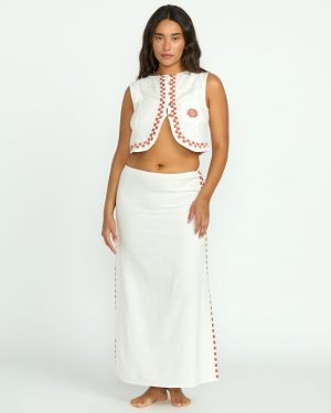 Secret Cove Skirt – Salt Crystal
