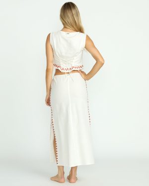 Secret Cove Skirt – Salt Crystal