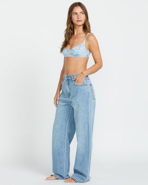 Washed By The Sun Denim Pants – Cali Blue