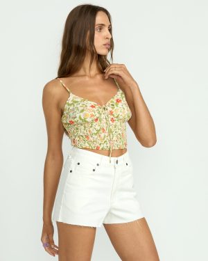 High Tides Denim Shorts – Salt Crystal