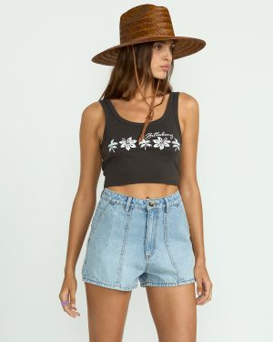 Sun Days Denim Shorts – Indigo Rinse