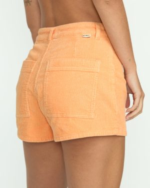 Free Fall Corduroy Shorts – Tangy Peach