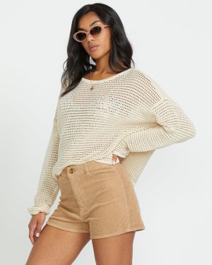 Free Fall Corduroy Shorts – Biscuit
