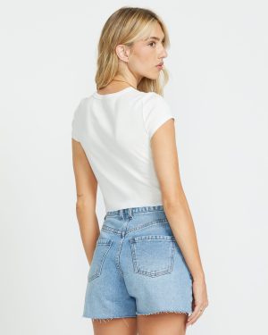 Sweet Moments Tee – Salt Crystal