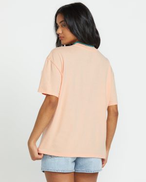 In The Balance Tee – Soft Peach