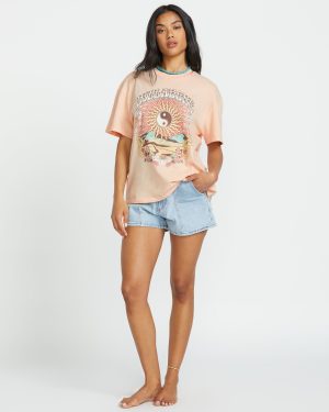In The Balance Tee – Soft Peach
