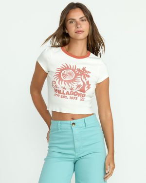 Electric Feeling Tee – Salt Crystal