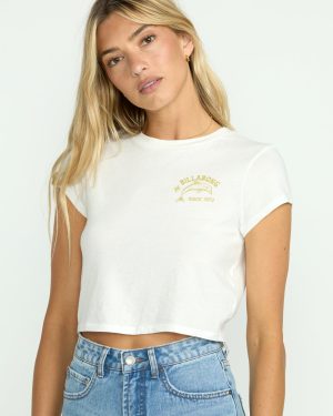 Sunshine Surf Babes Tee – Salt Crystal