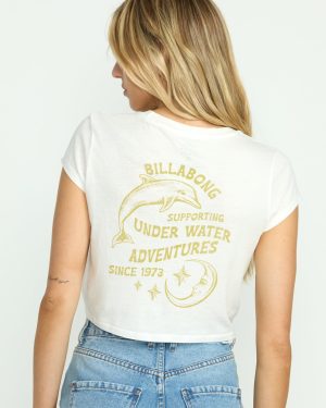 Sunshine Surf Babes Tee – Salt Crystal