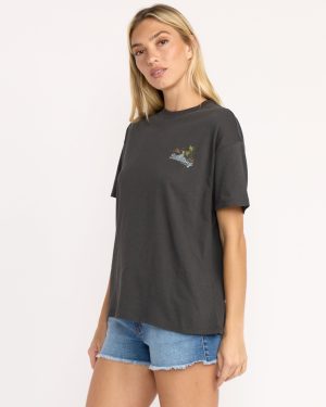 What A Vibe Tee – Off Black