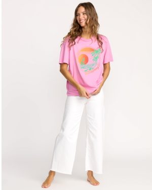 Bright New Day Tee – Bright Rose