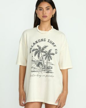 This Is Tropical Tee – Whitecap