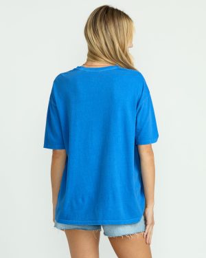 Summer Nights Tee – True Blue