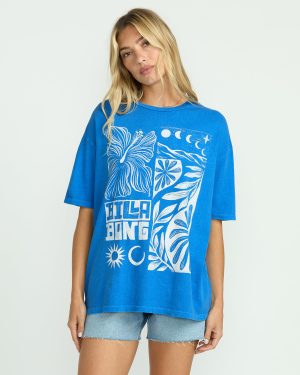 Summer Nights Tee – True Blue