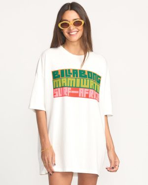 Billabong x Mami Wata Surf Africa Tee – Salt Crystal