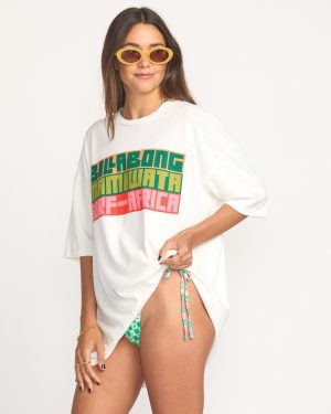 Billabong x Mami Wata Surf Africa Tee – Salt Crystal