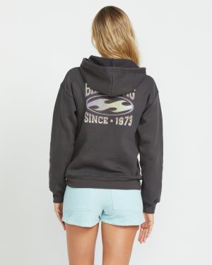 Nice Vibes Po Hoodie – Off Black