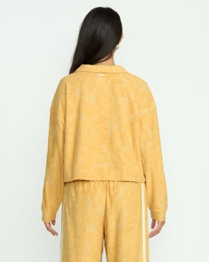 Sun Palm Terry Pullover Sweatshirt – Gold Coast