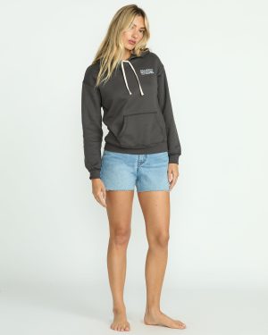 Miles Apart Hoodie – Off Black