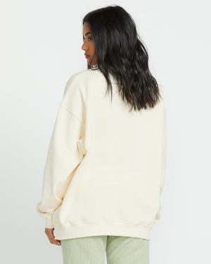 Ride In Crew Sweatshirt – Whitecap1