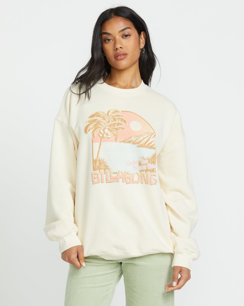 Ride In Crew Sweatshirt - Whitecap1