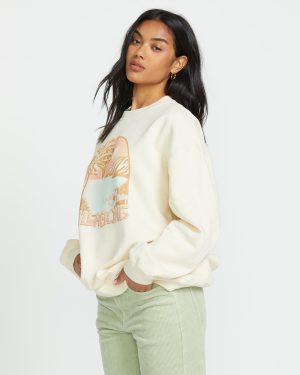 Ride In Crew Sweatshirt – Whitecap1
