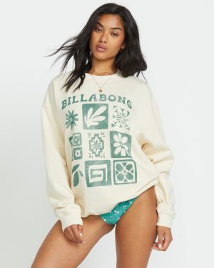 Ride In Crew Sweatshirt – Whitecap