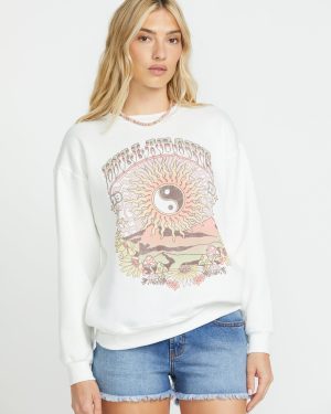 Balanced Out Crew Sweatshirt – Salt Crystal