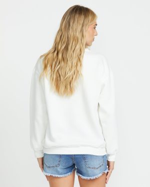 Balanced Out Crew Sweatshirt – Salt Crystal