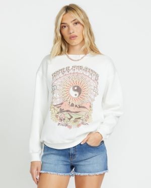 Balanced Out Crew Sweatshirt – Salt Crystal