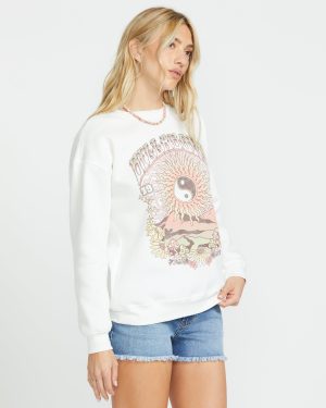 Balanced Out Crew Sweatshirt – Salt Crystal