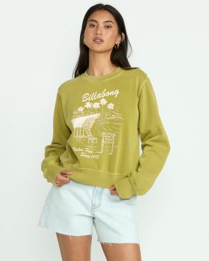 From Paradise Crewneck Sweatshirt – Sea Moss