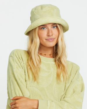 Jacquard Beach Bucket Hat – Wasabi