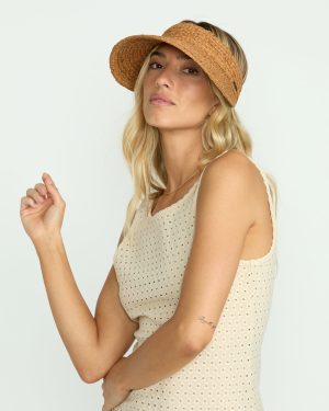 Sun Spell Visor – Biscuit