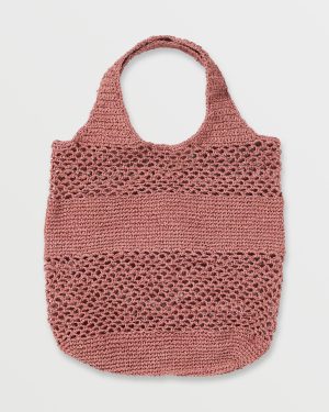 Chia Coast Tote – Dark Coral