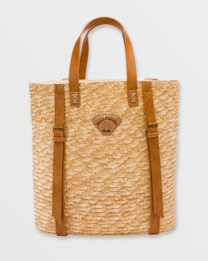 Ruhl Plage Straw Bag – Tan