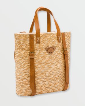Ruhl Plage Straw Bag – Tan