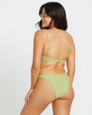 Tanlines Morgan Underwire Bikini Top – Avocado