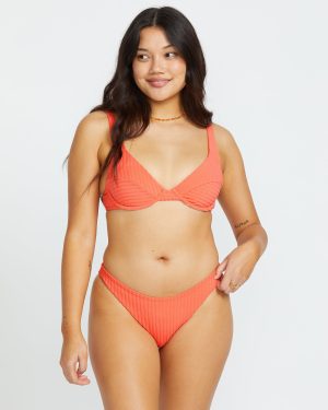 In The Loop Marina Underwire Bikini Top – Papaya