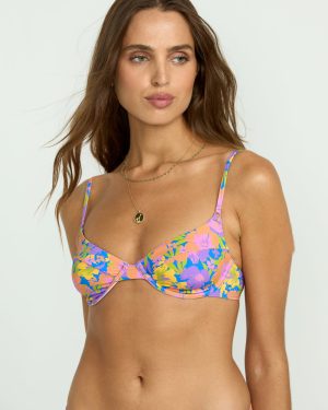 Beat The Heat Morgan Underwire Bikini Top – Multi