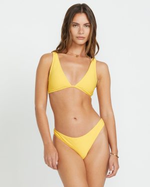 Tanlines Ava Tank Bikini Top – Sunburst