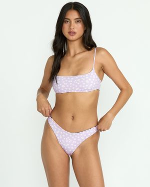 Twin Sol Reversible Jaclyn Crop Bikini Top – Multi