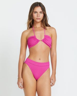Summer High Maui Rider Bikini Bottom – Fiesta Pink